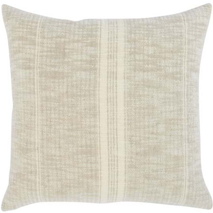 Ria Natural/Ivory Pillow 22 x 22