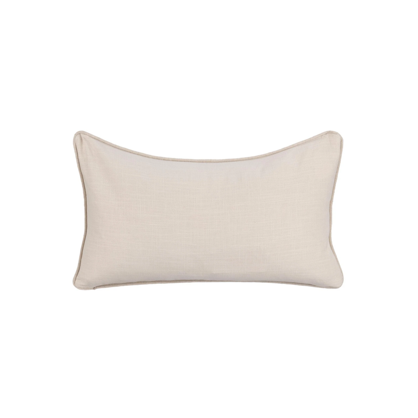 Rockport Lumbar Pillow - Ivory 26" x 14"