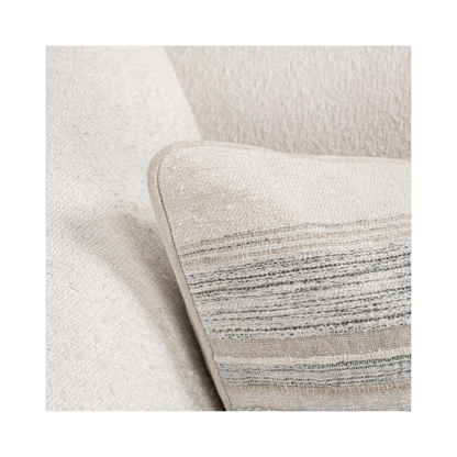 Rockport Lumbar Pillow - Ivory 26" x 14"