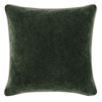 Heirloom Velvet Forest Green Pillow 22 x 22