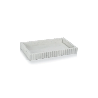 Camogli Scalloped Marble Tray - Various Sizes