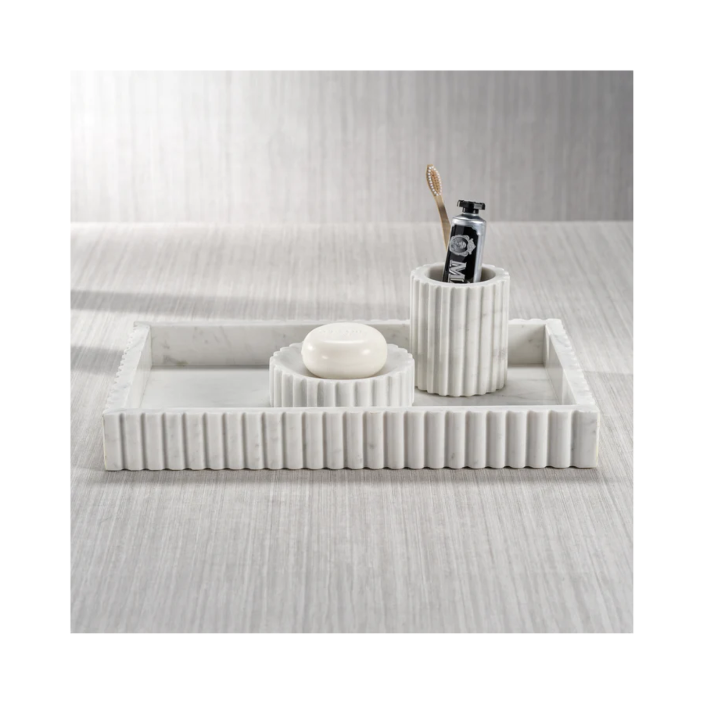 Camogli Scalloped Marble Tray - Various Sizes