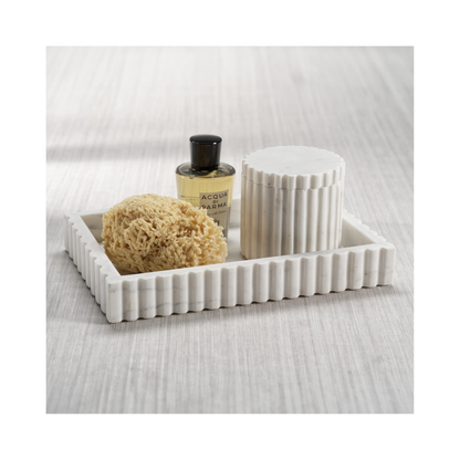 Camogli Scalloped Marble Tray - Various Sizes