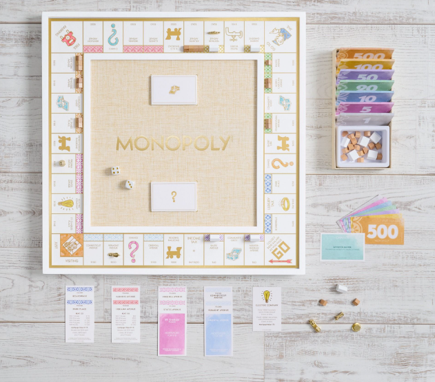 Monopoly Bianco Edition - Rose Gold