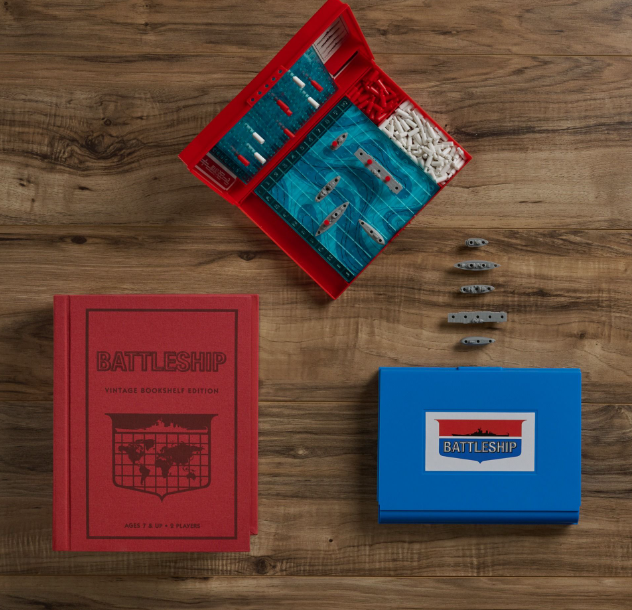 Battleship Vintage Bookshelf Edition