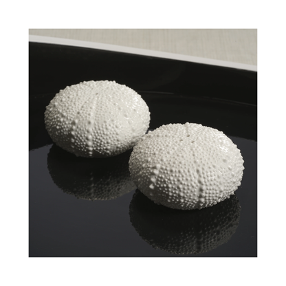 Sea Urchin Salt and Pepper Set - Bone China