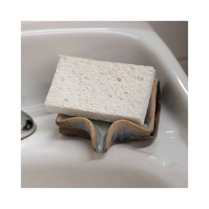 Ceramic Sponge/Soap Holder