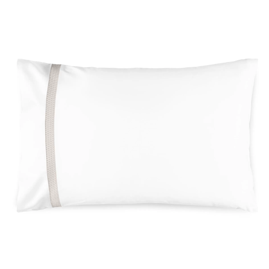 Sónia Standard Pillowcase Pair - Pale Grey