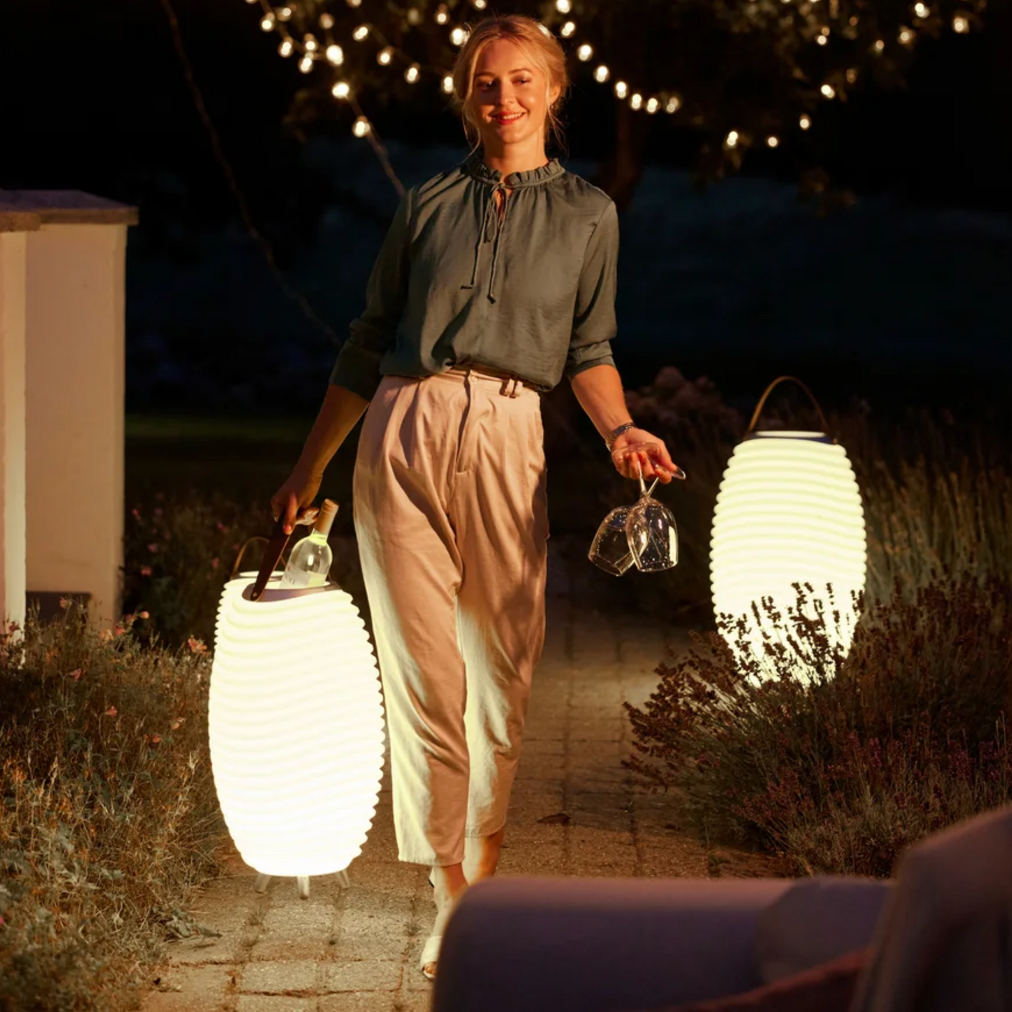 Synergy | 3-in-1 LED Lamp, Bluetooth speaker, and Drink Cooler