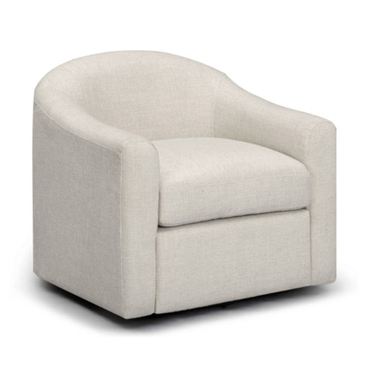 Thao Basketweave Swivel Chair