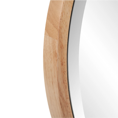 The Johann Round Beveled Mirror