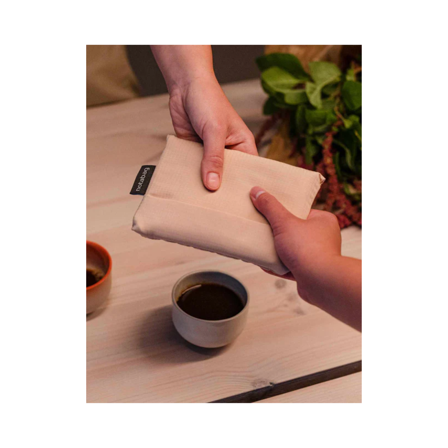 Nota Bag Tote - Sand