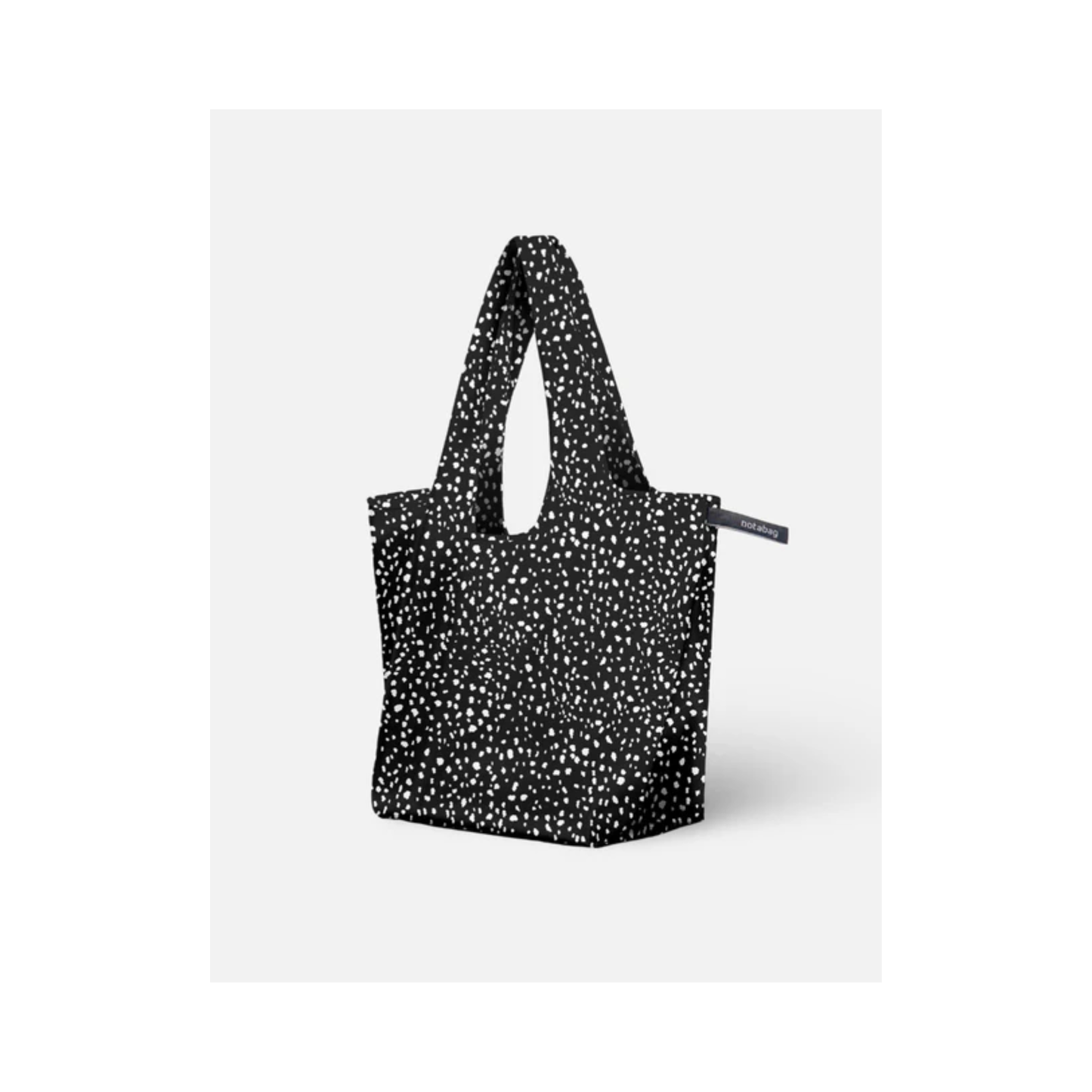 Nota Bag Tote - Black Sprinkle