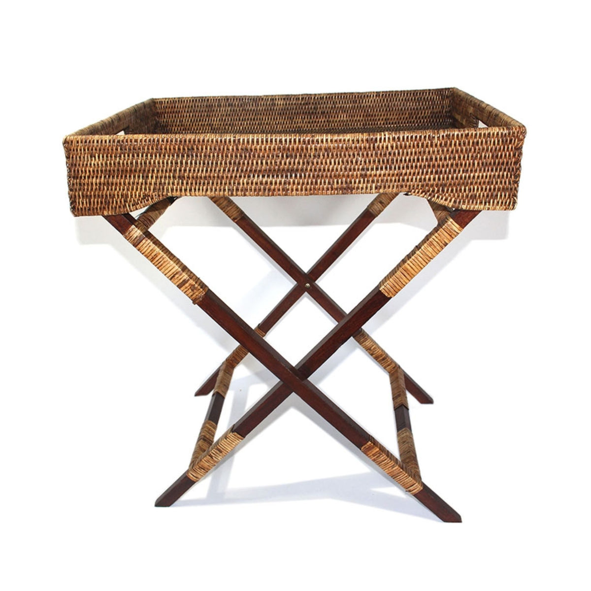Rectangular Butler Tray with Stand
