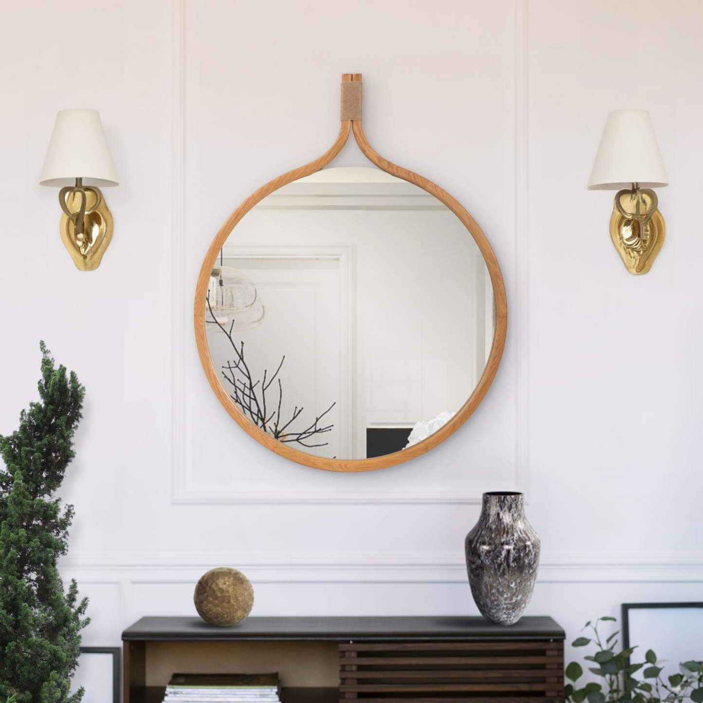 Ulah Round Mirror