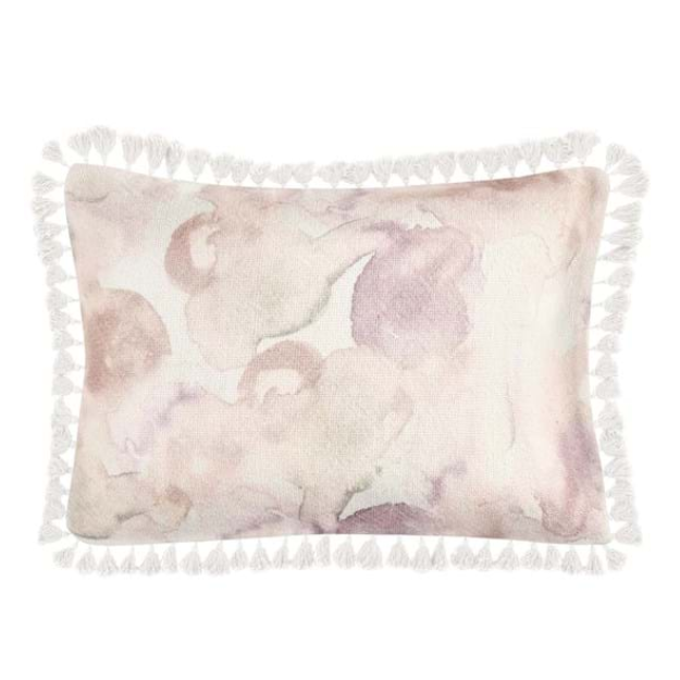 Lily Peach/Crystal Pink Pillow 14 x 20