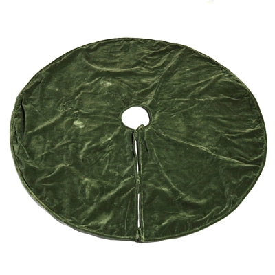 Sage Green Velvet Tree Skirt