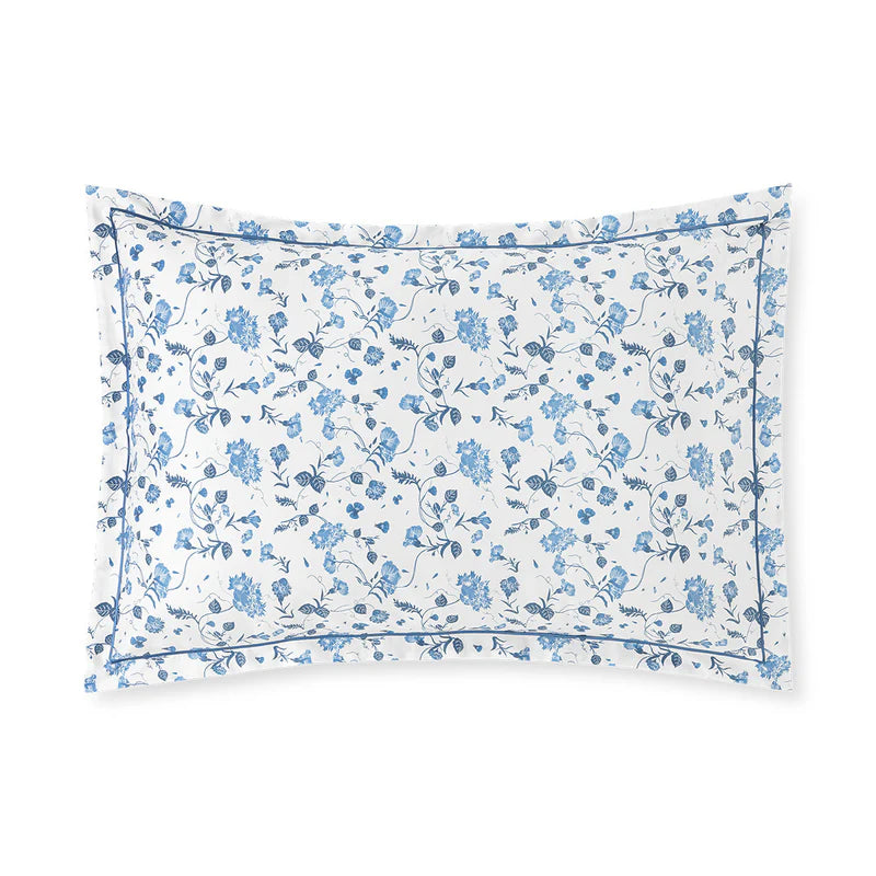 Vila Flor King Shams Pair - Blue & White