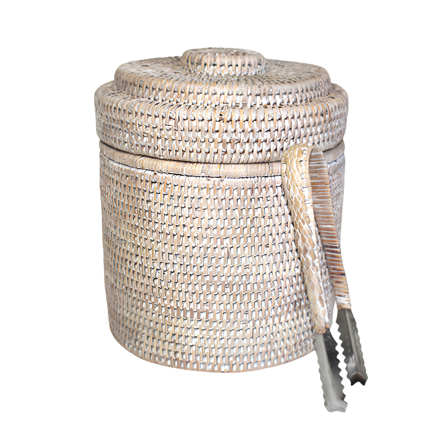 Ice Bucket with Tongs