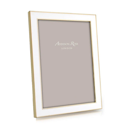 White and Gold Frame 8 x 10