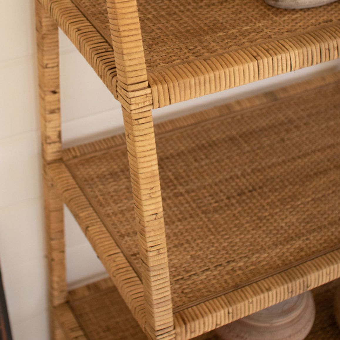 Woven Cane Shelving Unit Hamma Galleries