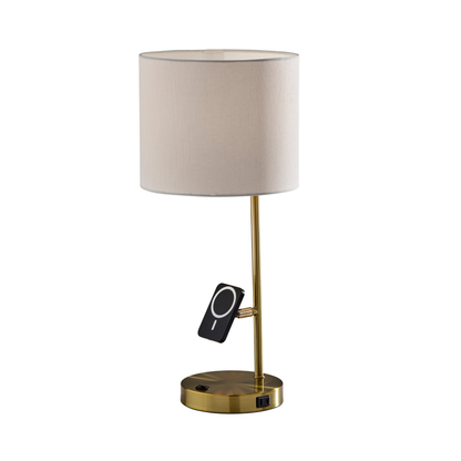 Wyatt Desk Lamp - Antique Brass
