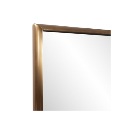 Yorkville Brass Rectangular Mirror