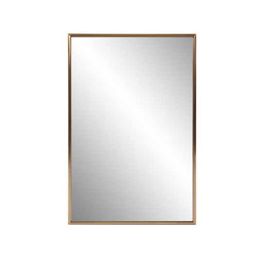 Yorkville Brass Rectangular Mirror