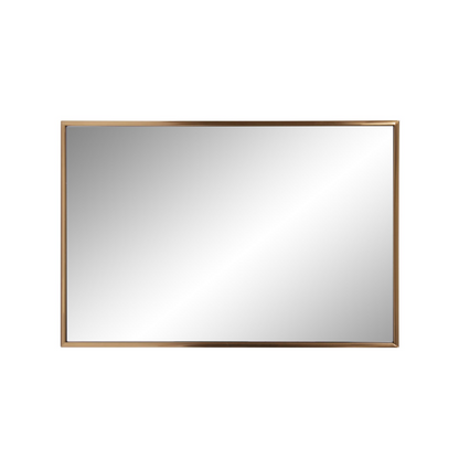 Yorkville Brass Rectangular Mirror
