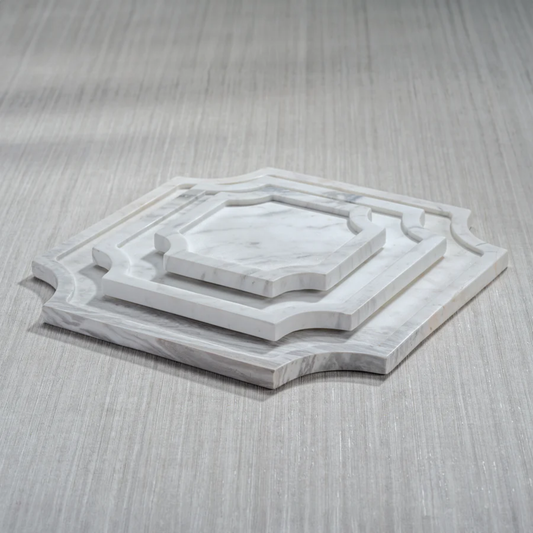 Zellige Marble Tray
