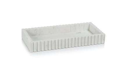 Camogli Scalloped Marble Tray - Various Sizes