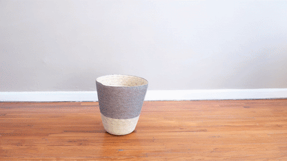 Conical Waste Basket - Gris Top