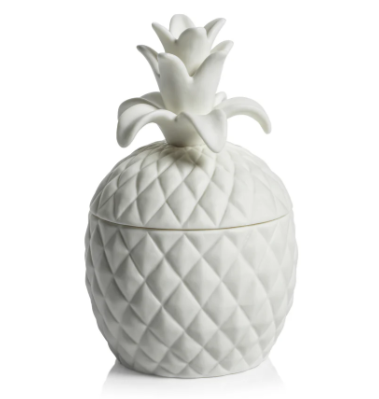 Ceramic Pineapple Candle - Large