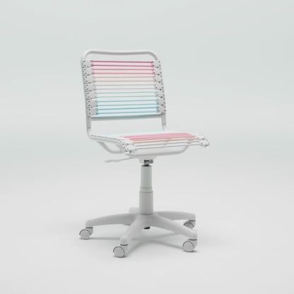 Bungie Low Back Office Chair - Blush Blue Ombre