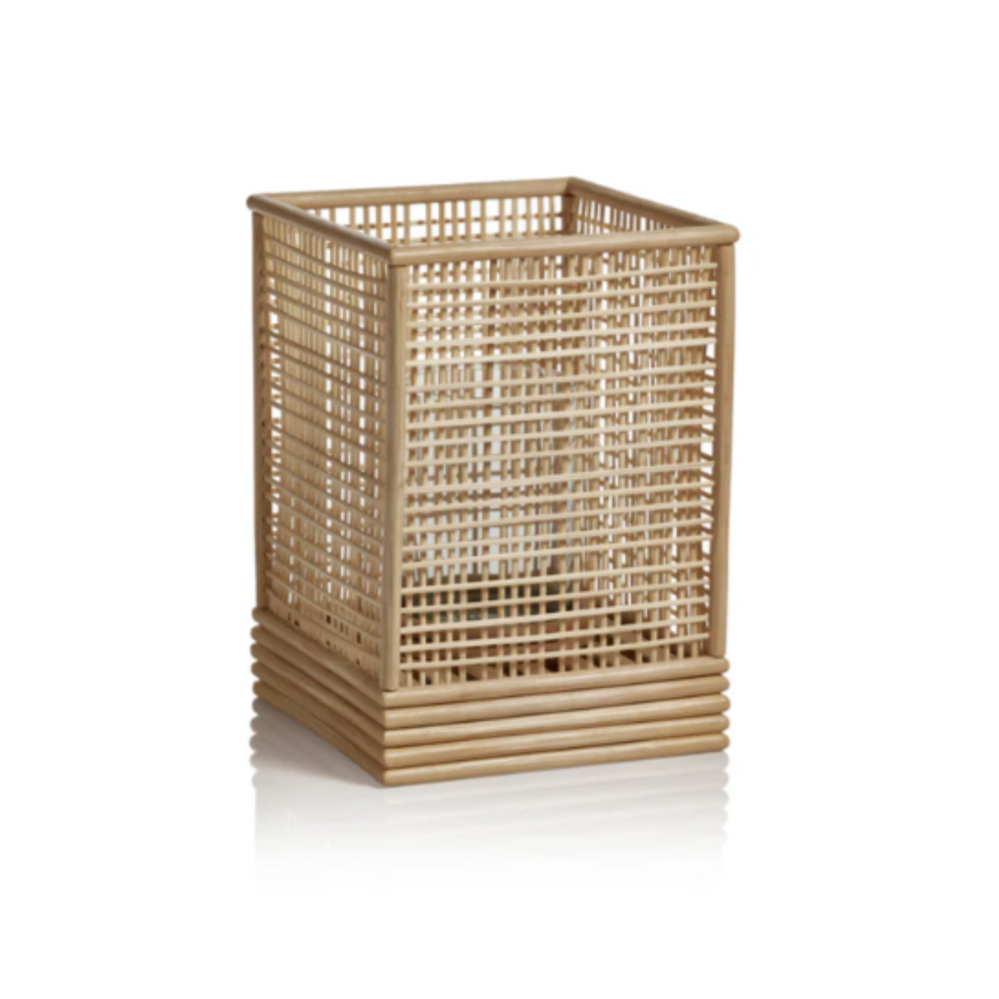 Sagano Bamboo Hurricane Lantern - Large