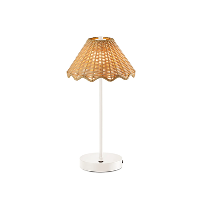 Stevie Cordless LED Table Lamp White