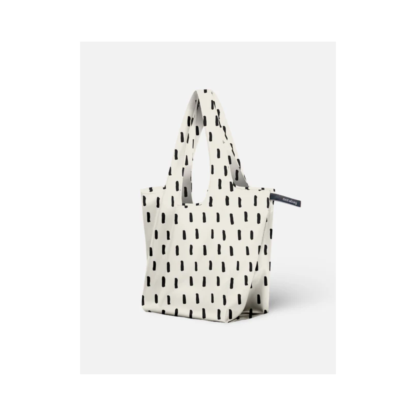 Nota Bag Tote - Black Brush