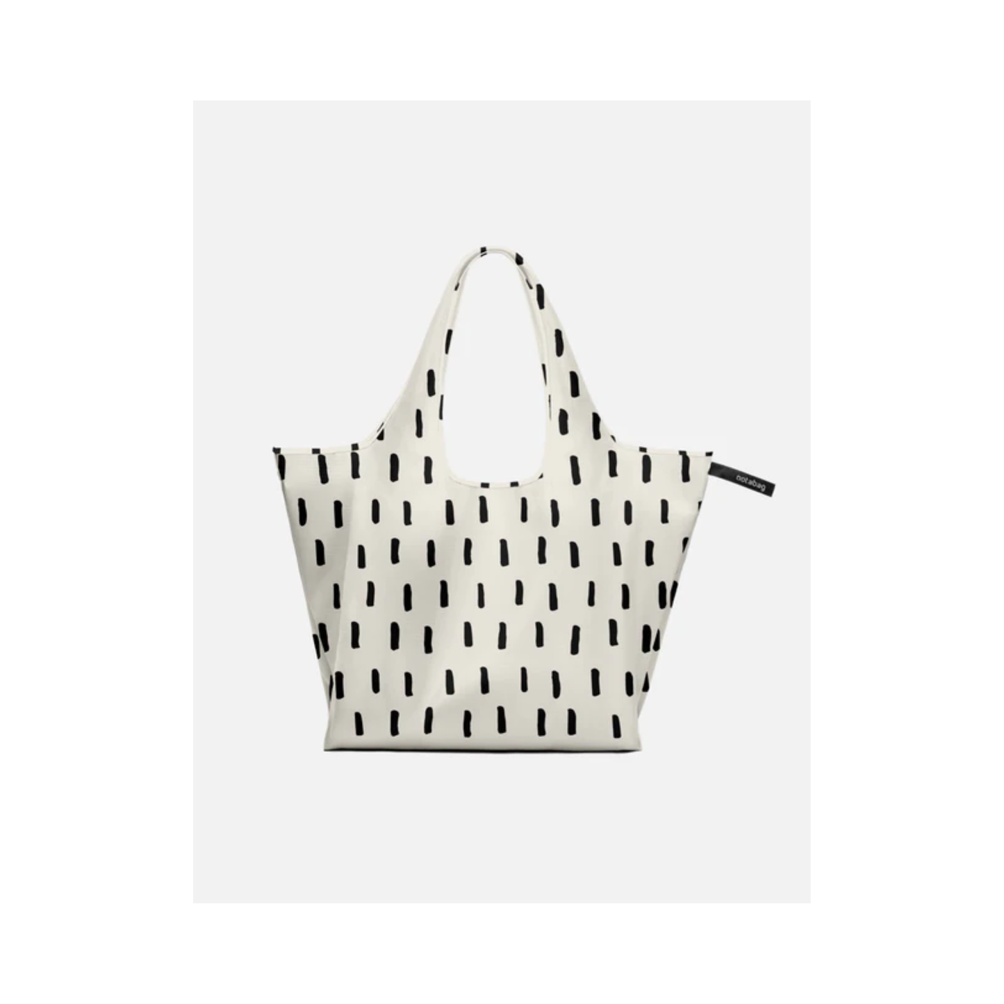 Nota Bag Tote - Black Brush