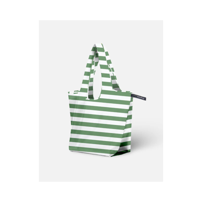 Nota Bag Tote - Olive Stripe