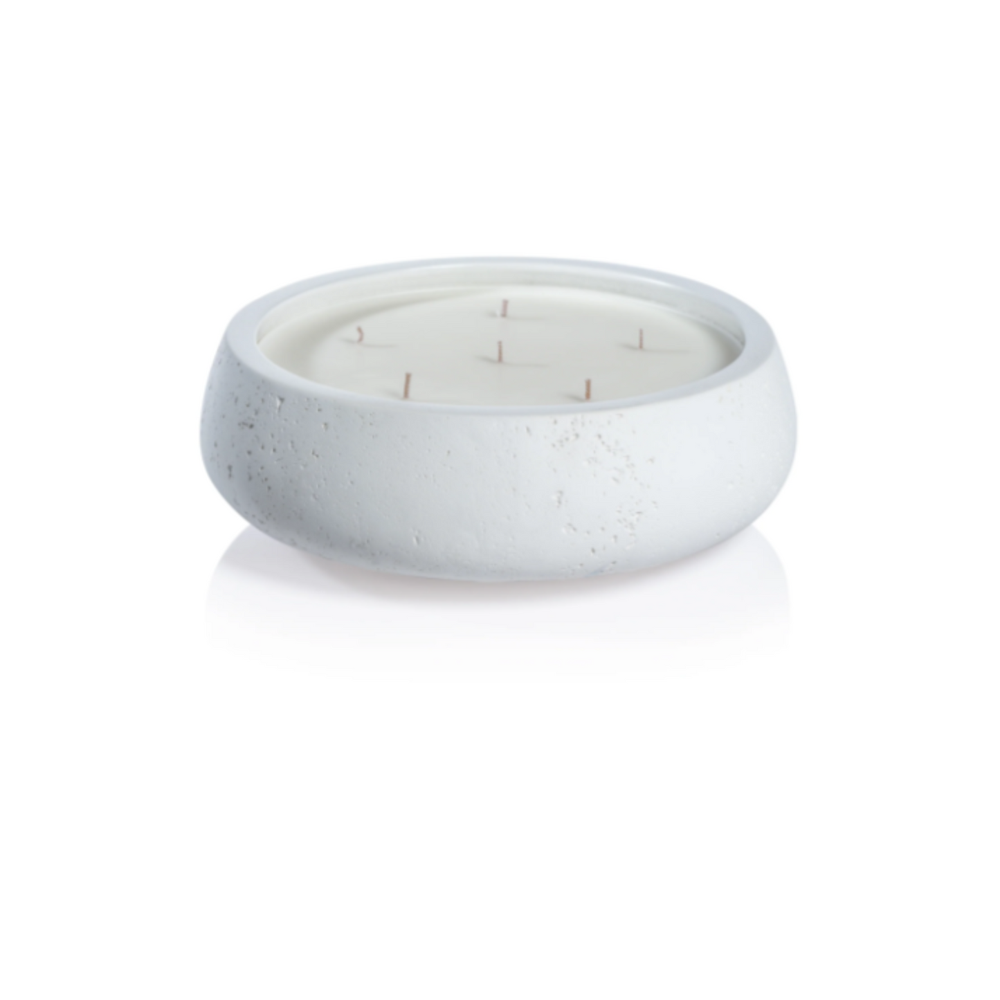 Côte d'Azur White Concrete Scented Candle - 6 Wick