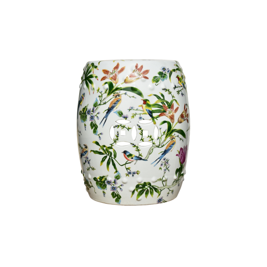 Lilly Multi Coloured Garden Stool