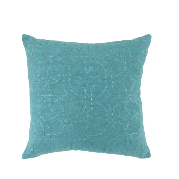 Adelle Iris Blue Pillow 18 x 18