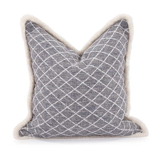 Grille Royal Pillow 20 x 20 -  Grey