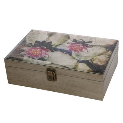 Water Lily Box with Clasp Large