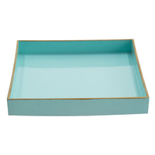 Load image into Gallery viewer, Mini Mimosa Square Tray - Turquoise
