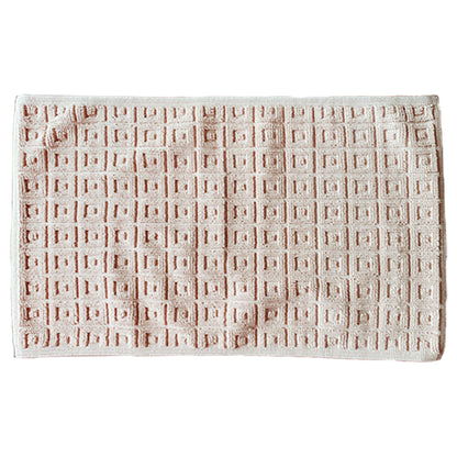 60 x 100 Quadretto Puntino Rug - Raw Cotton