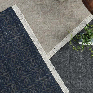 Augusta Navy In/Out Rug 2' x 3'