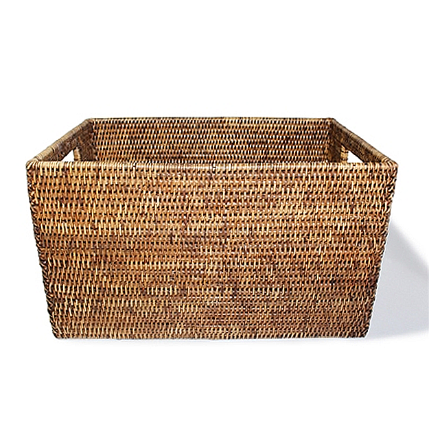 Rectangular Open Back Storage Rectangular Open Storage Basket – Hamma Galleries