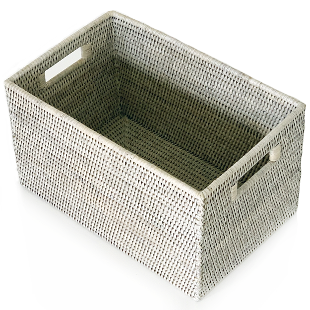 Rectangular Open Back Storage Rectangular Open Storage Basket – Hamma Galleries