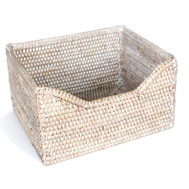 Small Utility / Mail Holder, Whitewash